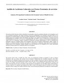 Análisis de Accidentes Laborales en el Sector Económico de servicios de Salud