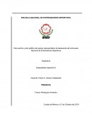 Evaluación diagnostica gestión deportiva