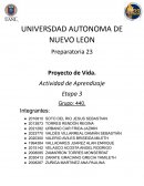 Proyecto de vida. Valores y profesión