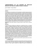 Comportamiento de los motores de inducción