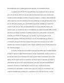 Recomendaciones para el manejo general de los pacientes en los hospitales del país