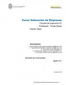 Valoración de Empresas (Apple Inc.)