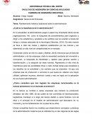 Planteamiento histórico tradicional sobre la administración