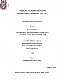 ANÁLISIS TÉRMICO Y CARACTERIZACIÓN DE LAS FIBRAS TEXTILES