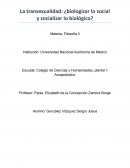 La transexualidad: ¿biologizar lo social y socializar lo biológico?