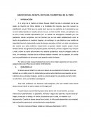 Abuso sexual infantil en plena cuarentena en el Perú