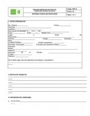 HISTORIA CLÍNICA DE PSICOLOGÍA