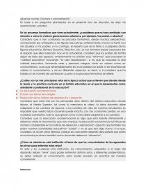 Educacion. Procesos formativos. Página 1