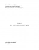 Caso práctico Fundamentos de Administración y Negocios