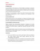 PERSONALIDAD. La personalidad en mi