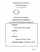 Evaluación de Desempeño