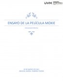Ensayo de Película Moxie