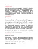 Encuesta para determinar la cantidad de personas pobres e indigentes