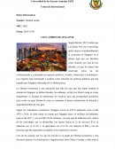 LOS CAMBIOS DE SINGAPUR