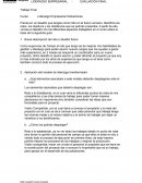 Liderazgo Empresarial Indicaciones