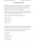 El resultado económico de las operaciones lucrativas que una organización hace