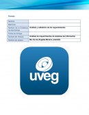 Analisis de requerimientos de sistemas de informacion