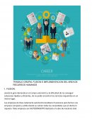 TRABAJO GRUPAL FUSION E IMPLEMENTACION DEL AREA DE RECURSOS HUMANOS