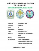 Bioquímica Informe de Practica