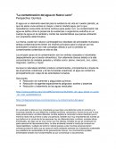 La contaminación del agua en Nuevo León