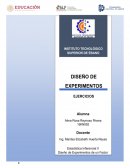 Ejercicios diseño de experimentos