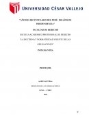 La doctrina y normatividad vigente de las obligaciones