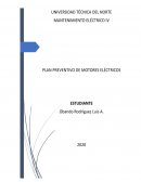 Plan preventivo de motores eléctricos