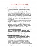 Causes de l´Imperialisme del segle XIX