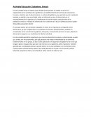 Actividad Educación Ciudadana: Síntesis