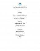 DESCRIPCION DE UN RIESGO AMBIENTAL EN CUENCA