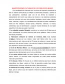 MANIFESTACIONES CULTURALES DE LOS PUEBLOS DEL MUNDO