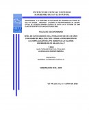 NIVEL DE AUTOCUIDADO DE LA POBLACION DE 40 A 65 AÑOS CON DIABETES MELLITUS TIPO 2