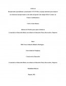 Informe de los procesos curriculares: Diseño, Ejecución y Evaluación