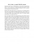 Harry Potter y la piedra filosofal; resumen