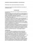 DIAGNÓSTICO RIESGOS ERGONÓMICOS Y PSICOSOCIALES