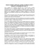 Mercado laboral antes y durante la pandemia del covid 19