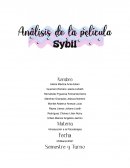 Analisis de la película. Sybil