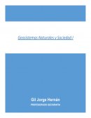 Geosistemas Naturales y Sociedad