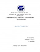 EL PROCESO DE INVESTIGACIÓN Y EL MOMENTO TEÓRICO