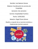 Diseño y creación de un servicio turístico a implementar (primer avance)