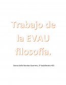 Trabajo EVAU Filosofía