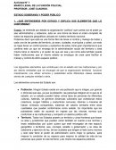 ESTADO SOBERANÍA Y PODER PÚBLICO