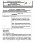 Ensayo sobre experiencias pedagogicas