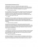 Aplicación de las 10 Decisiones Estratégicas en AO