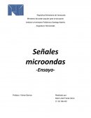 Señales microondas