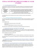 GESTIÓN DEL IMPUESTO SOBRE EL VALOR AÑADIDO