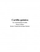 Cartilla química inorgánica básica. Parte 1.