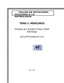 MITOLOGÍA APLICADA A LA ASTROLOGÍA MERCURIO