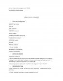 HISTORIA CLINICA PSICOLOGICA