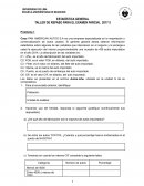 ESTADÍSTICA GENERAL TALLER DE REPASO